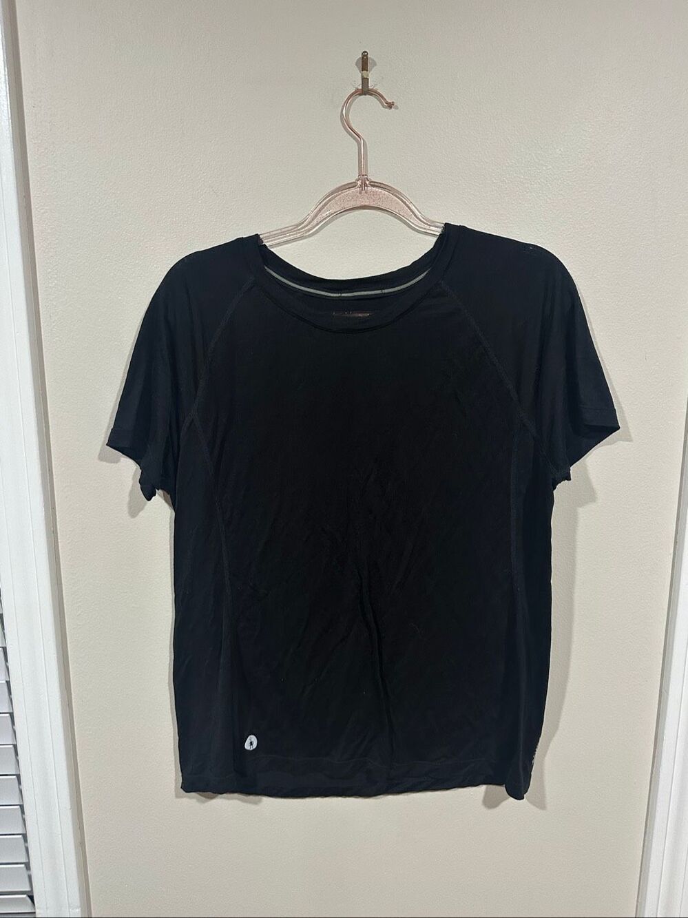 Women's Smartwool Black Shortsleeve Tshirt Large